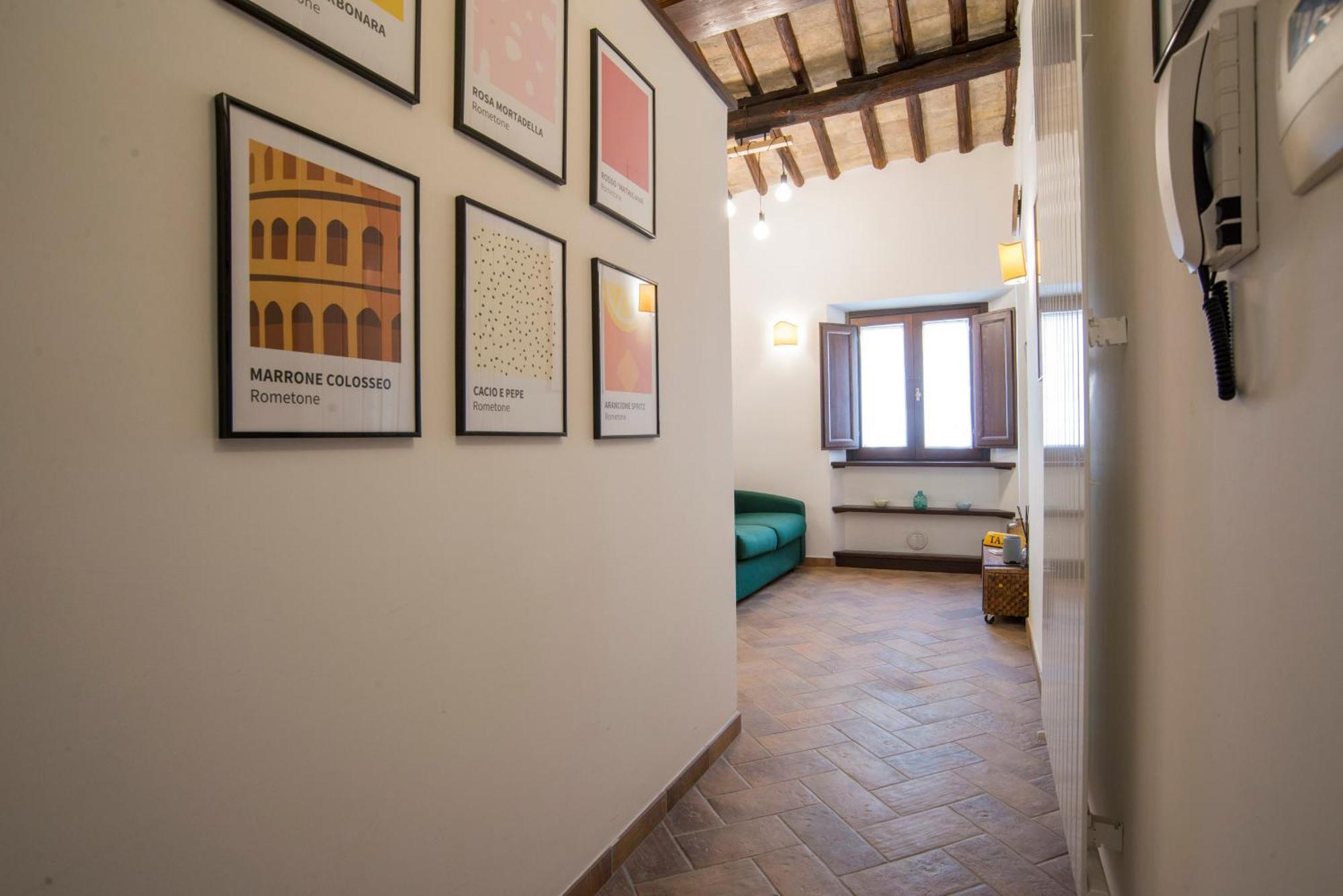 Apartmán Cacio E Pepe Flats 1 & 2 Řím Exteriér fotografie